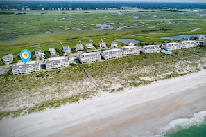 On the beach