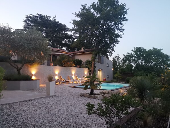 Alberca al aire libre