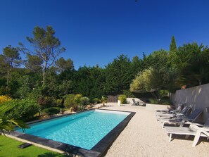Outdoor pool - Provencal villa in an exceptional setting (Tourves)