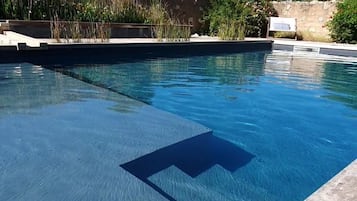 Una piscina climatizada
