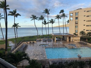 Outdoor pool, a heated pool - Sugar Beach Resort #305 (Kihei)