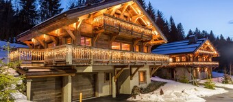 A little corner of paradise facing Mont Blanc, close to the ski slopes