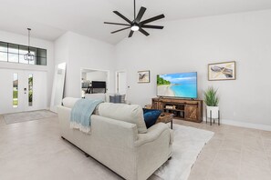 Smart TV, futbolito, tenis de mesa y estéreo 