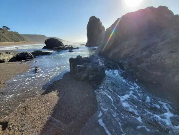Beach nearby