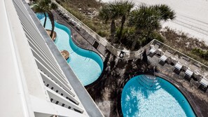 Udendørs pool, opvarmet pool