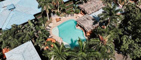 Majoituspaikan julkisivu