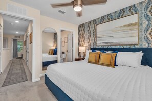 2 Schlafzimmer, Schreibtisch, Bügeleisen/Bügelbrett, WLAN