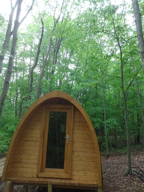 Sauna - Lookout Camping Pod (Freeville)
