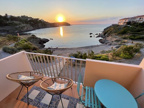 AZUR Les pieds dans l'eau - WIFI FIBRE- Covered PARKING ☀️