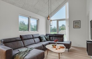 Fernseher, Kamin