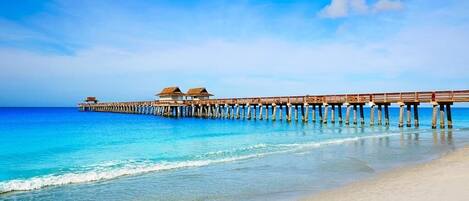 Sun loungers, beach towels
