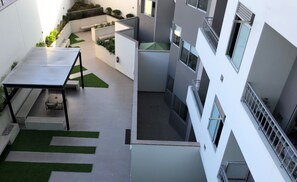 Outdoor dining - Moderno depa con piscina, gimnasio y cooworking (Surquillo)