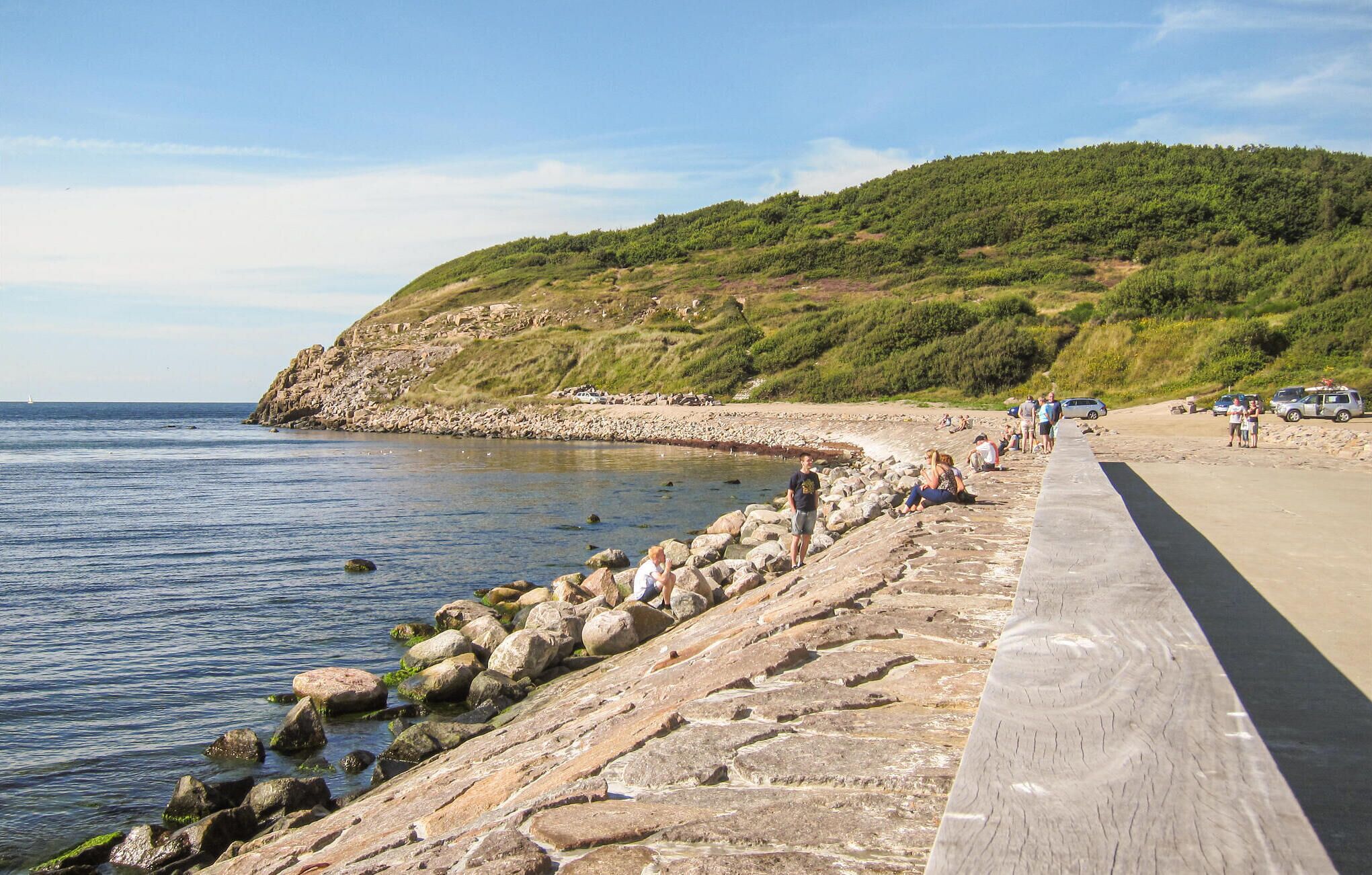 Nær stranden