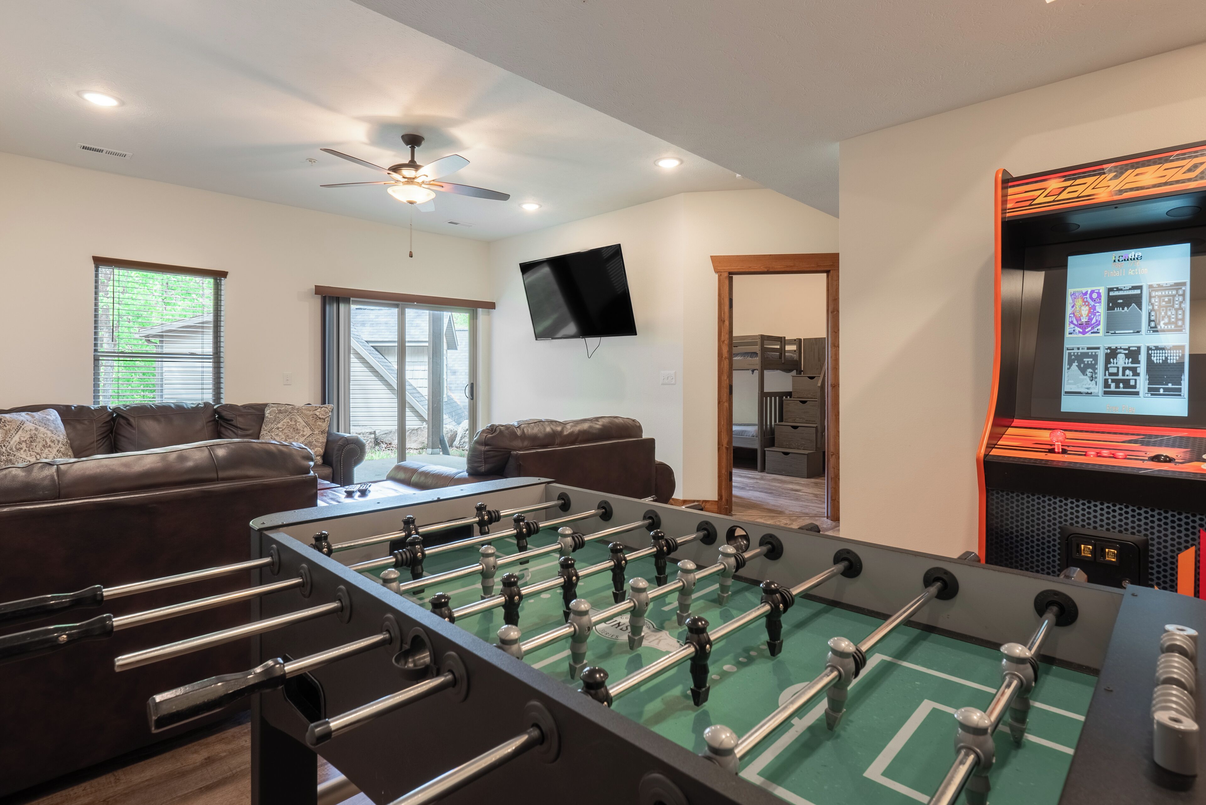Foosball Table and Arcade Game