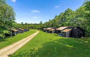Overnatningsstedets område