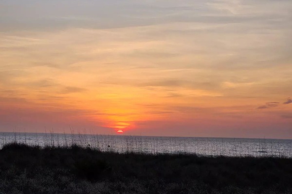 Sunrise view from our deck!