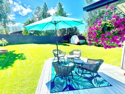 Entire home remodeled & 1 mile to Kenai River & 1/2 block to Peninsula Hospital