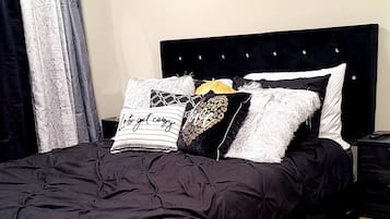 3 chambres, fer et planche Ă repasser, Wi-Fi, draps fournis