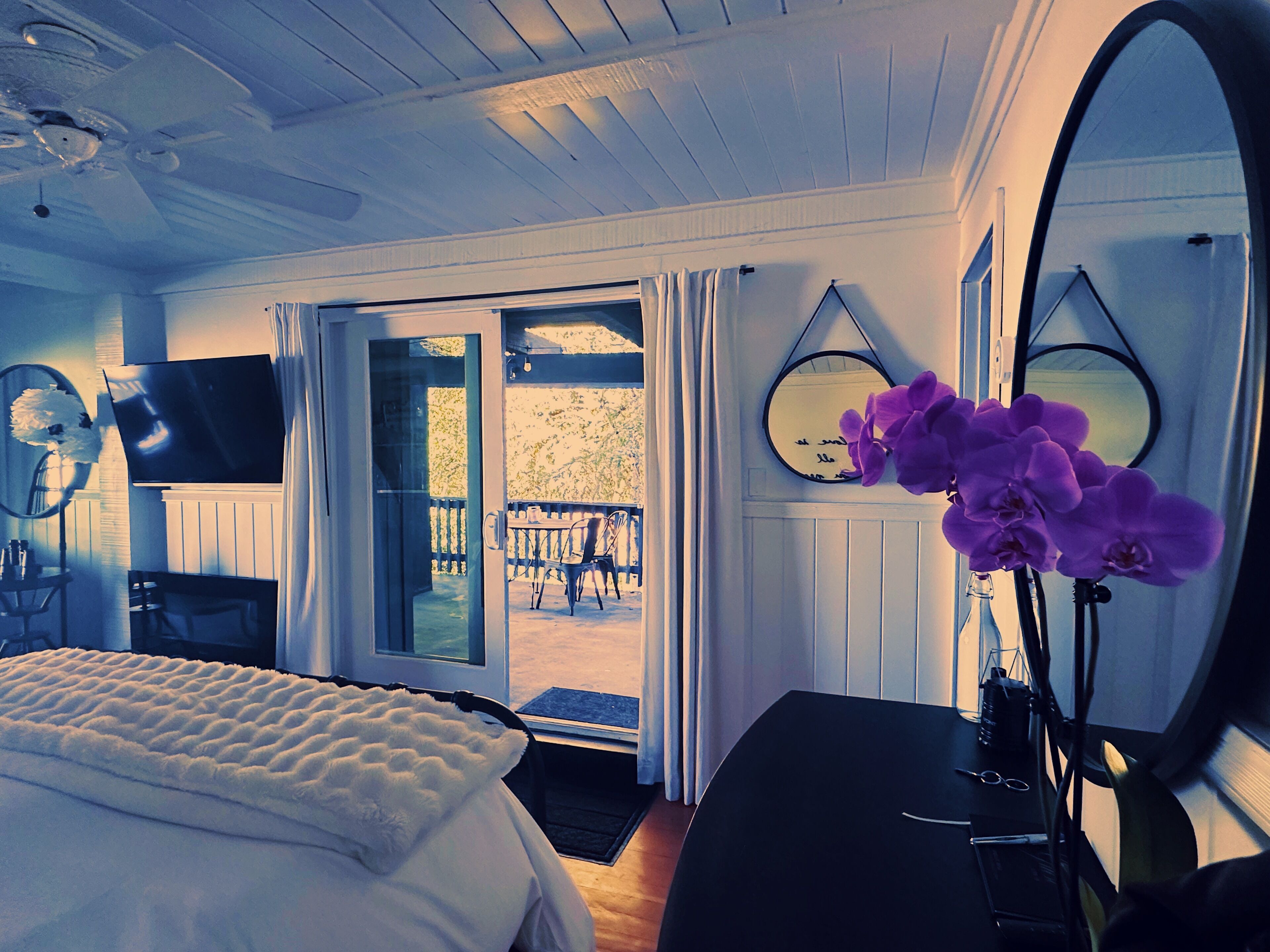 1 soverom, lydisolert, strykejern/-brett og wi-fi