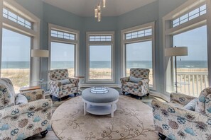 TV, foosball, table tennis - Sweetwater | Oceanfront | Private Outdoor Pool, Private Indoor Pool (Virginia Beach)