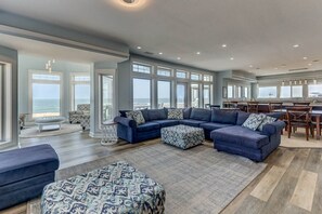 TV, foosball, table tennis - Sweetwater | Oceanfront | Private Outdoor Pool, Private Indoor Pool (Virginia Beach)