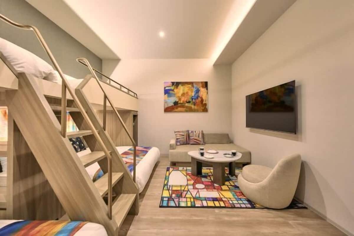 Caja de seguridad en la habitación, cortinas blackout y wifi gratis