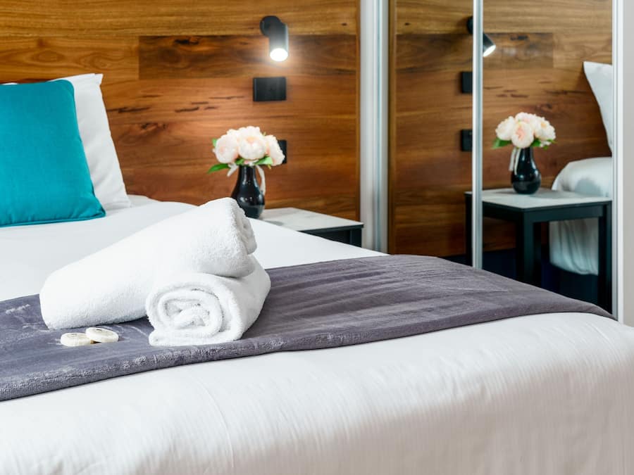 Individually decorated, individually furnished, blackout drapes