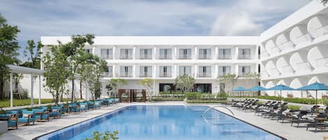 Mặt tiền nơi lưu trú