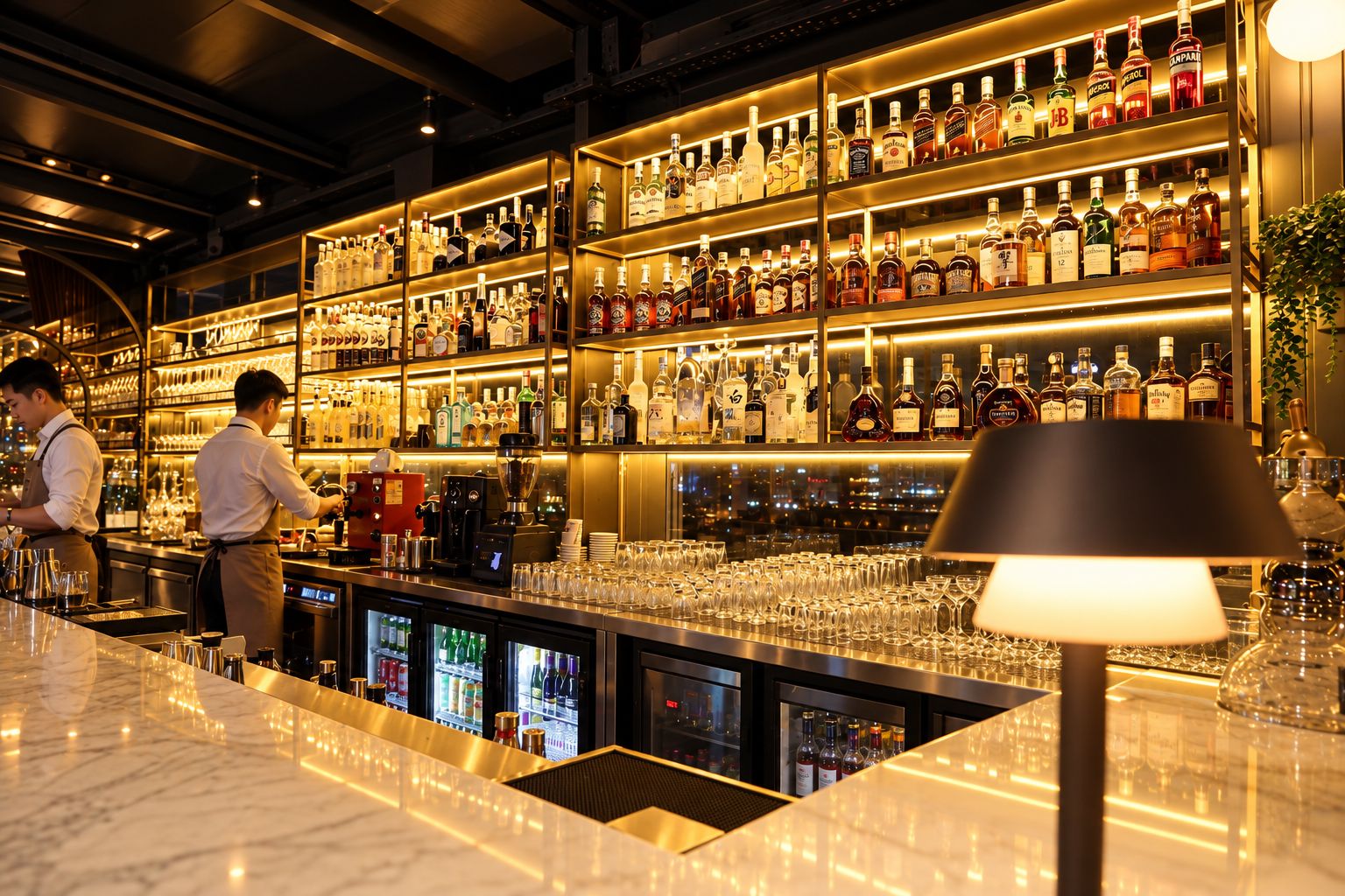 Bar (on property)