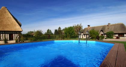 Gite 2 Ă 3 personnes proche de Honfleur avec piscine
