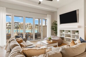 Townhome, 5 Bedrooms | Living area | Smart TV