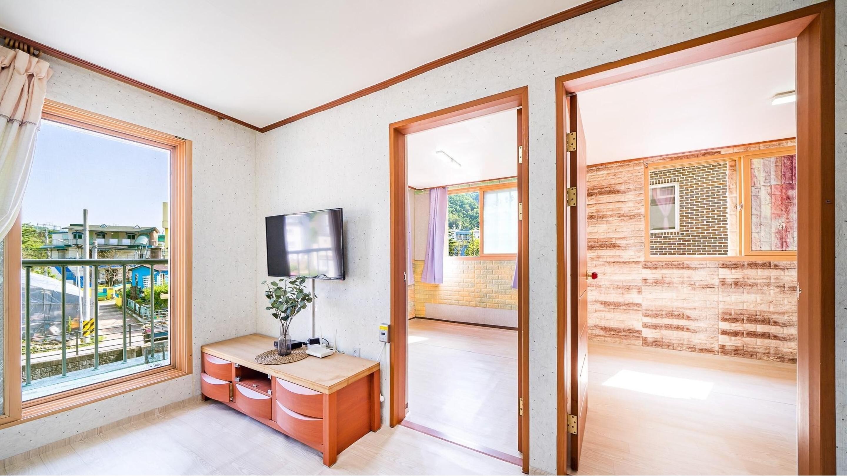 Habitación básica, 2 habitaciones (B201) | 1 dormitorio y wifi gratis