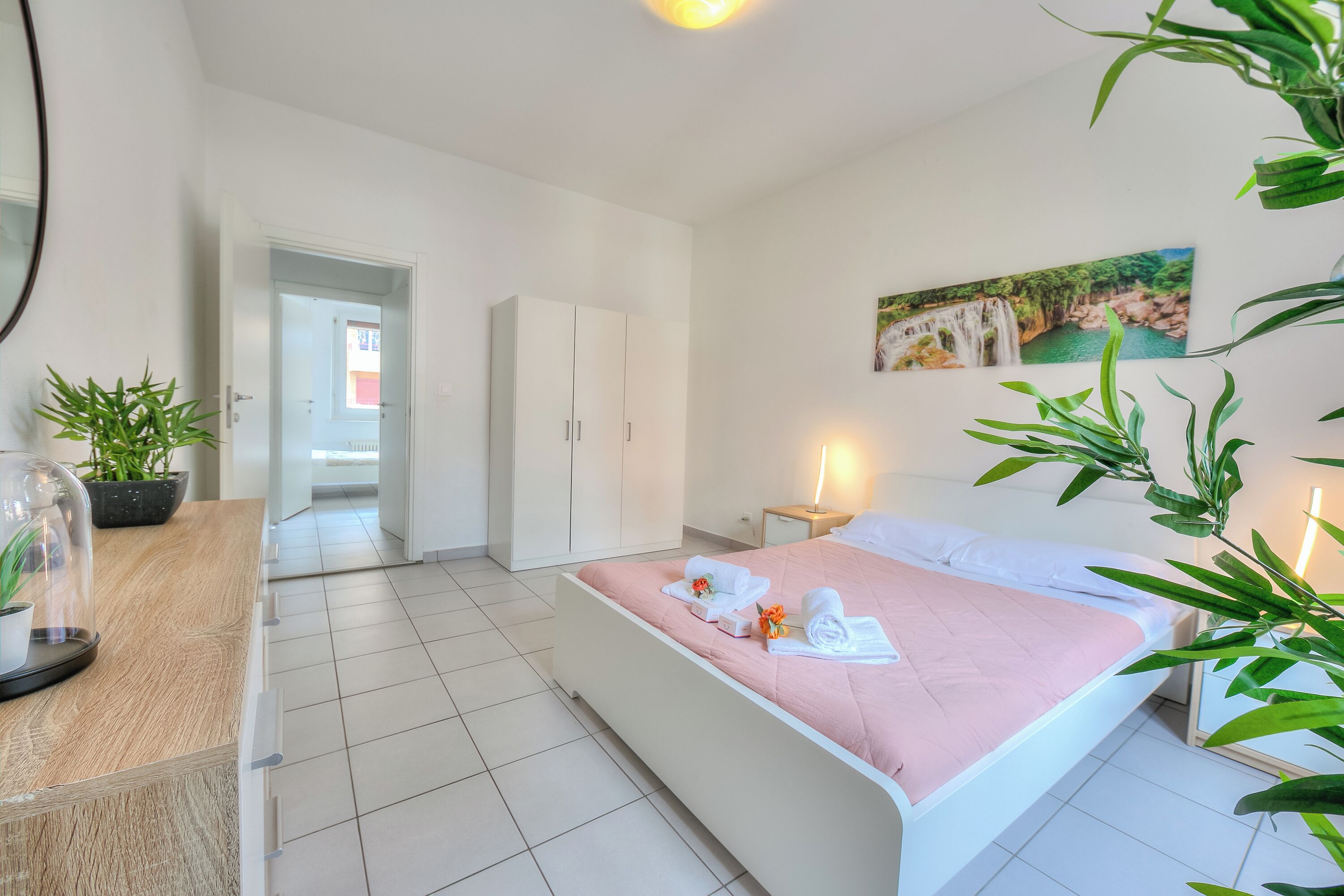 2 habitaciones, internet gratis y ropa de cama 