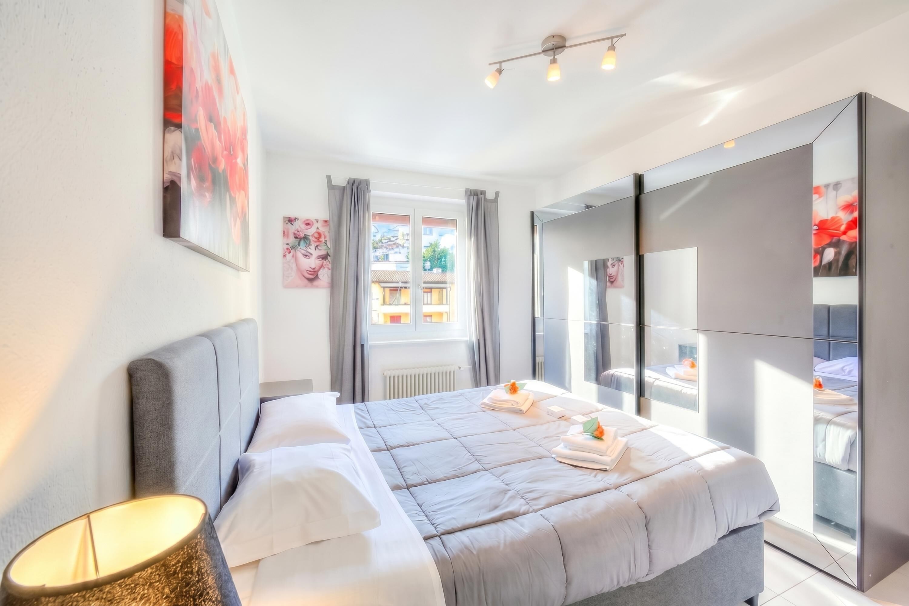 Apartemen Keluarga, beberapa kamar (Casa Rosa) | 2 kamar tidur, internet gratis, dan seprai linen