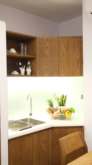 Chambre Luxe | Cuisine privée