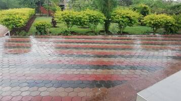 Enceinte de l’hébergement