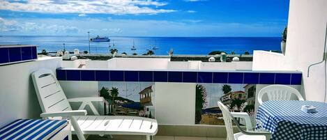View from the balcony