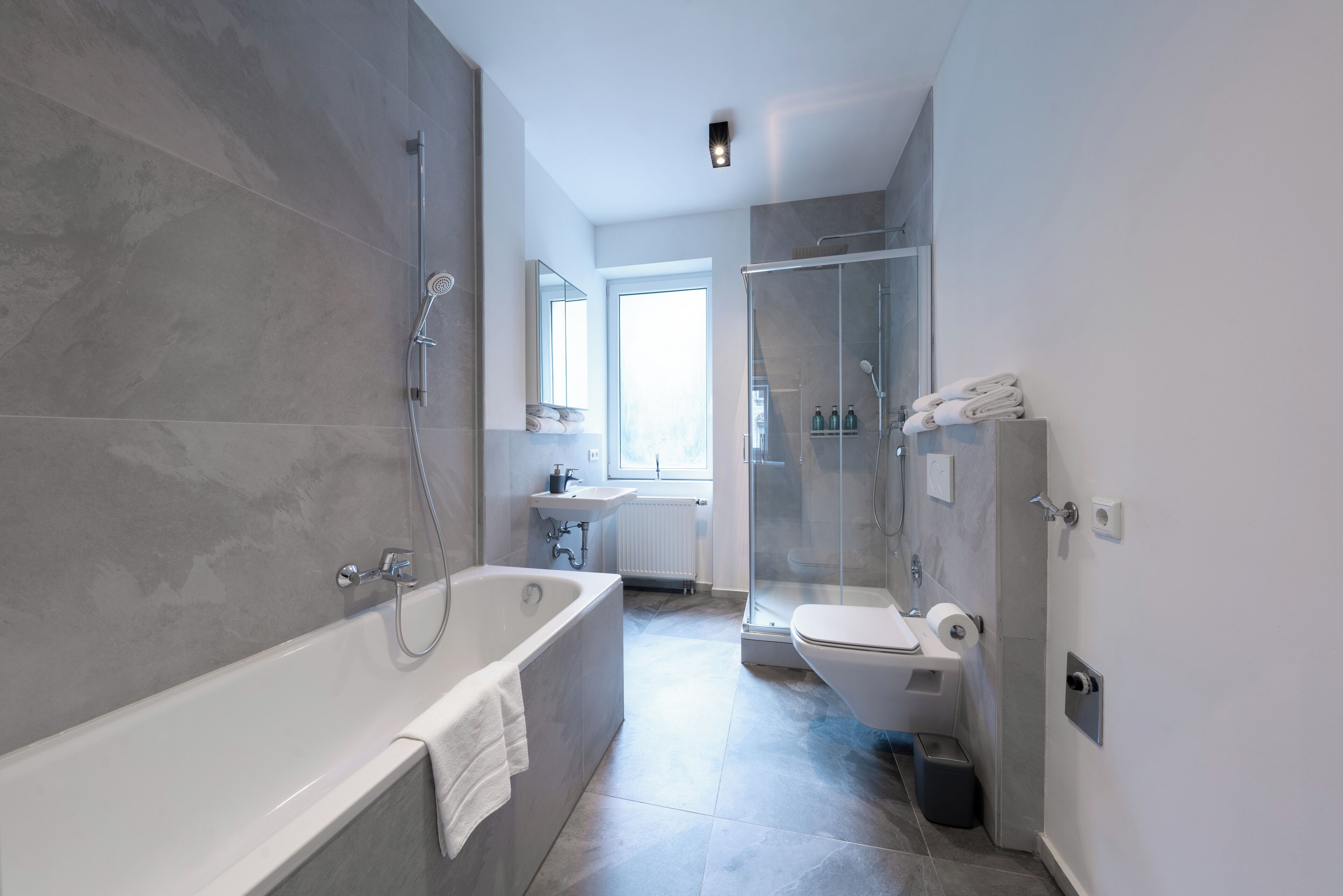 Deluxe Suite | Badezimmer | Haartrockner, Handtücher