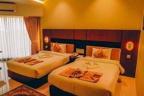 デラックス ダブルまたはツインルーム | ミニバー、セーフティボックス (室内)、客室ごとに異なる装飾、客室ごとに異なるインテリア