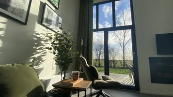 Uitzicht vanuit accommodatie