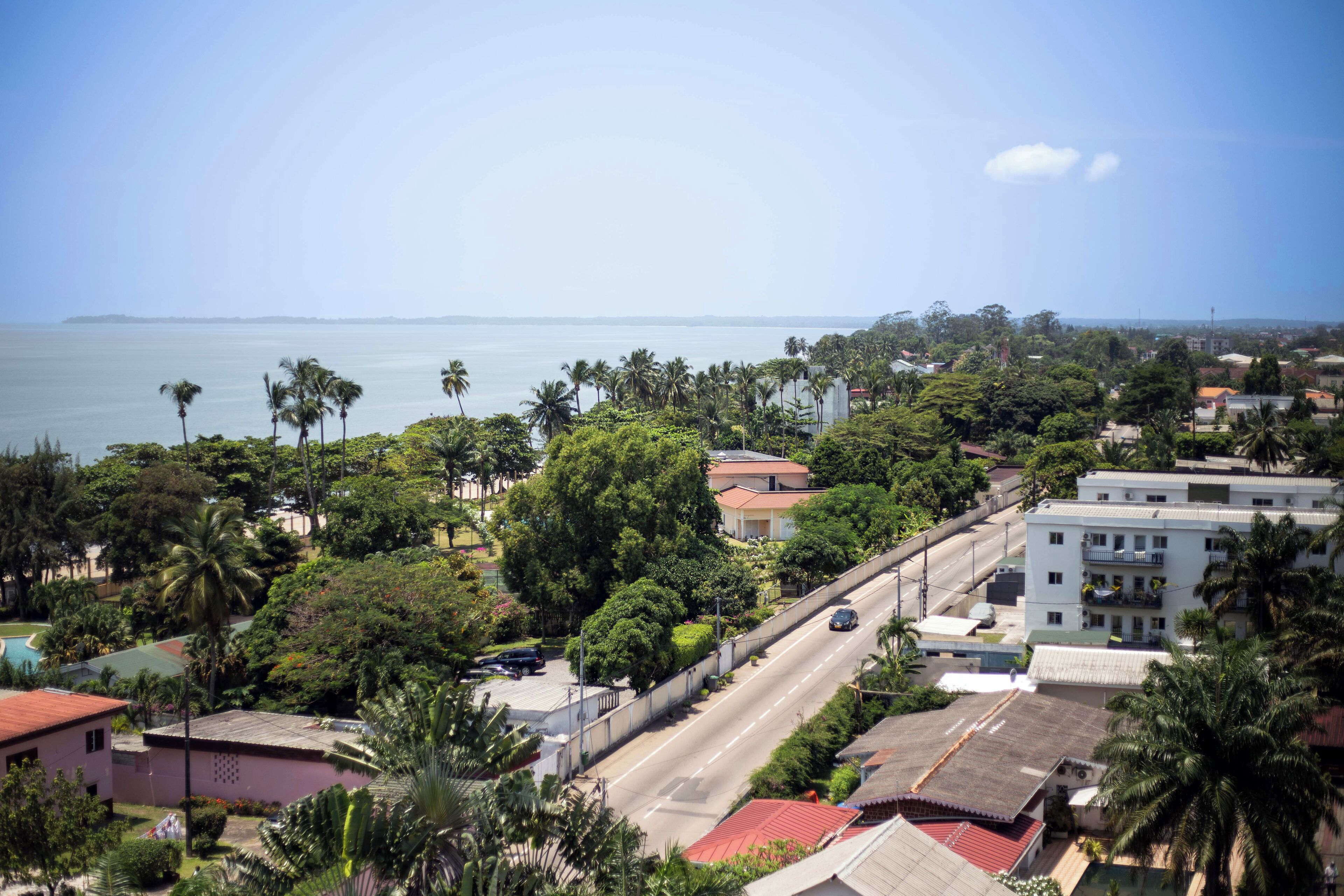 Udsigt fra overnatningsstedet