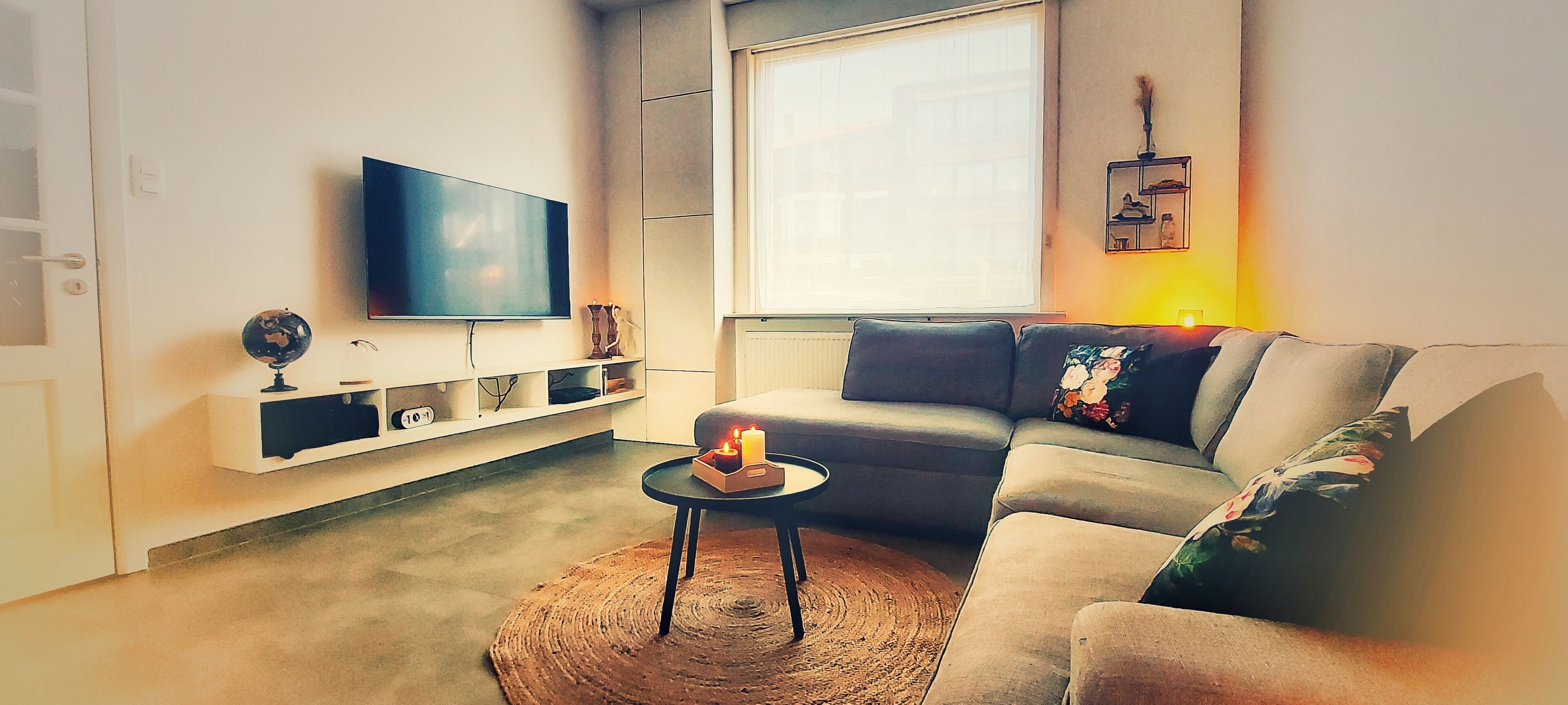 Smart TV, video games, foosball, books