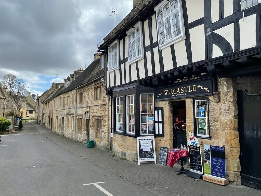 The butchers shop in Northleach