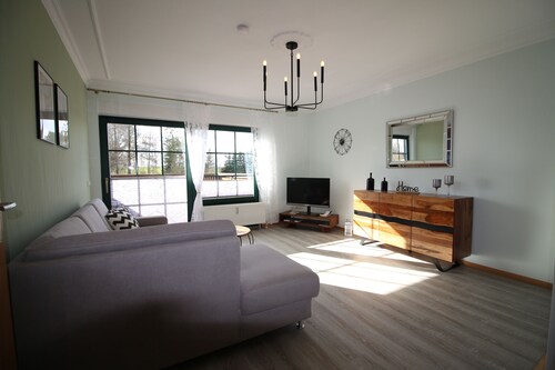 "Schwalbennest": a modern, air-conditioned vacation apartment located near Plau am See.