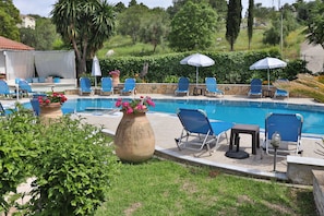 Seasonal outdoor pool