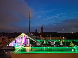 Penthouse | Terrace/patio - Penthouse at Eco Smart Apartments (Nuremberg)