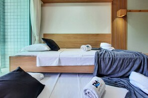 2 bedrooms, blackout curtains, iron/ironing board, free WiFi - Beach Way Charmoso Pé na Areia 2 quartos 6 pessoas By DM Apartments (Aquiraz)