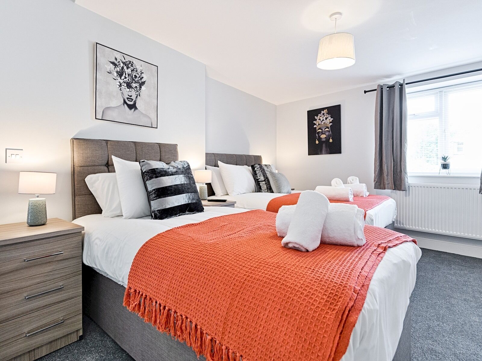 4 bedrooms, iron/ironing board, free WiFi, bed sheets