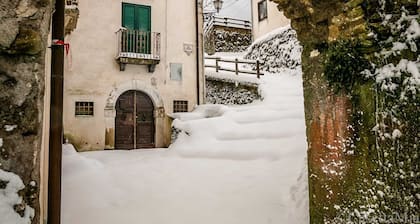 Detached house for family in the green woods of Abruzzo
