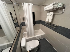 Standard Interior Queen Bed Room | Bathroom